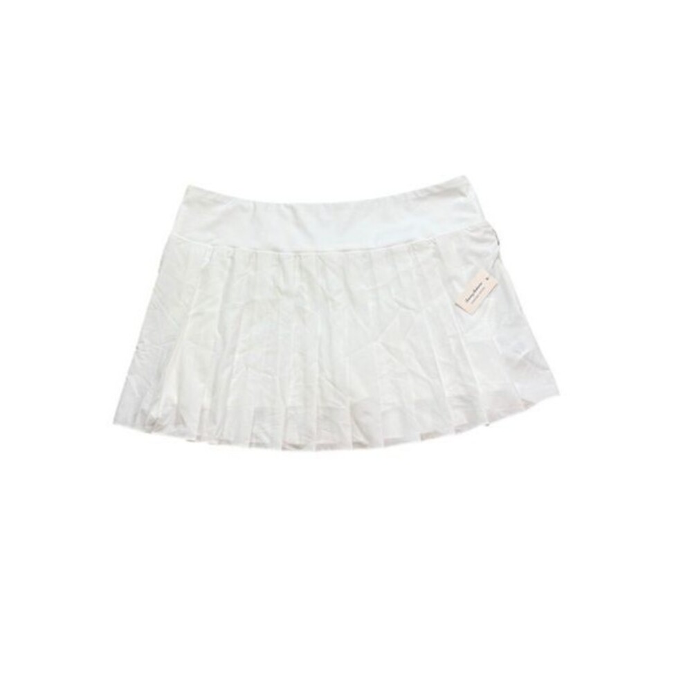 Tommy Bahama Skort Womens Size XL Skirt White Pleated Tennis Pickleball Golf